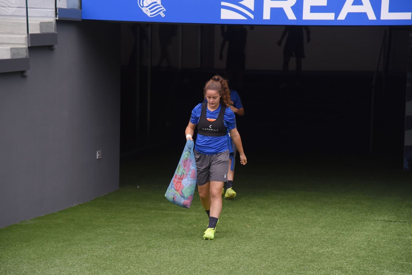 Las de Gonzalo Arconada se han ejercitado en el estadio en la última sesión preparatoria del derbi del domingo ante el Athletic