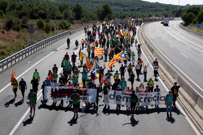 Fotos: Tercera jornada de protestas en Cataluña tras la sentencia del &#039;procés&#039;