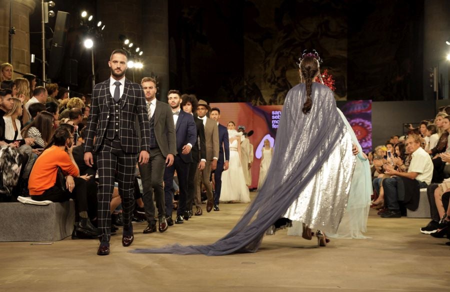 Mosquito Blue, Molupita, O`Farril, La Romantique, Telarista Urbana, Maider Alzaga, Luhei, Testone Hojas, Laia Varela, Davidi Dú, Anhelo, Sastrería Aldabaldetreku e Inge Zubeldia han desfilado en la pasarela de San Telmo este sábado 