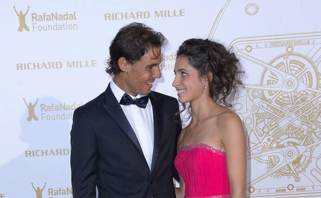 Rafa Nadal y Xisca Perelló.