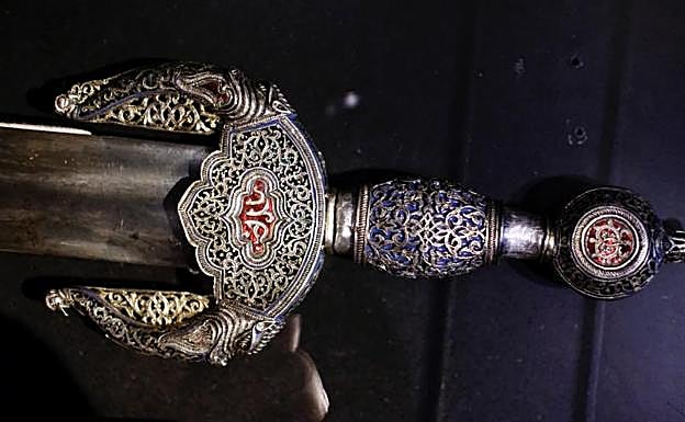 La espada fue legada al museo donostiarra en 1940. 