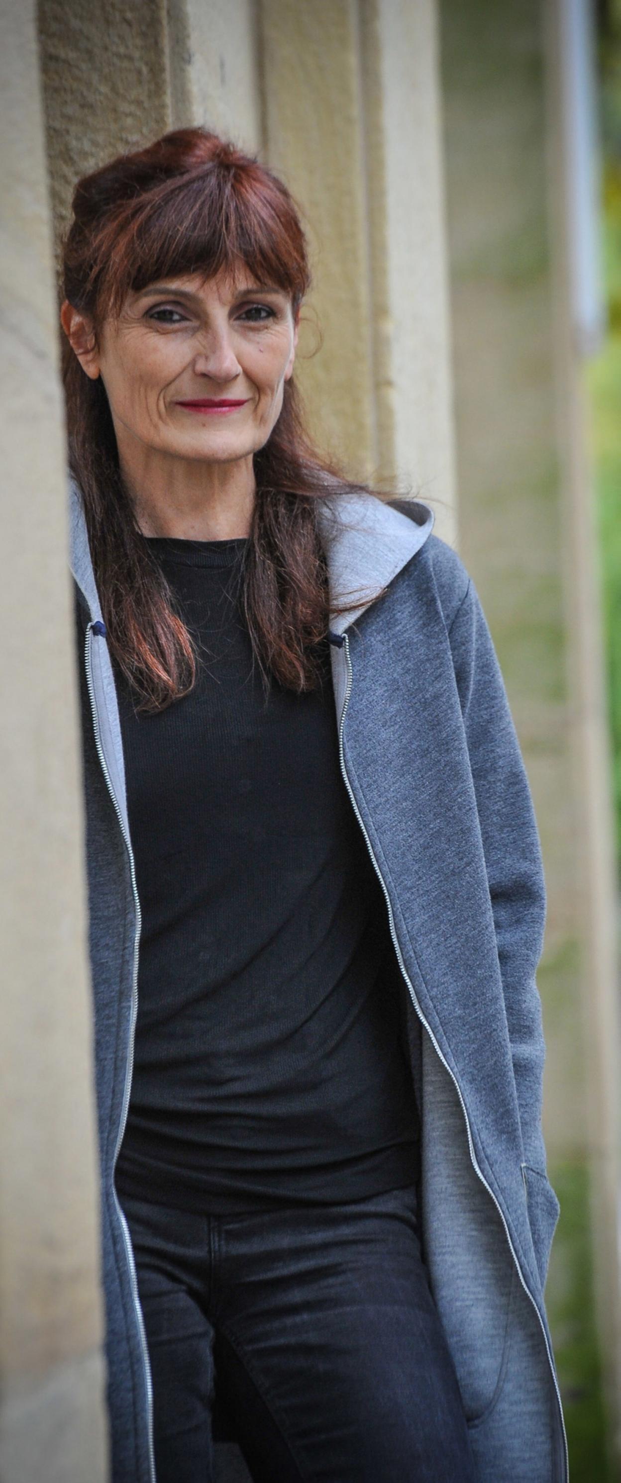 Agurtzane Intxaurraga, aste honetan Donostian.