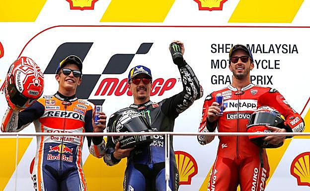 Viñales respira aliviado en Malasia