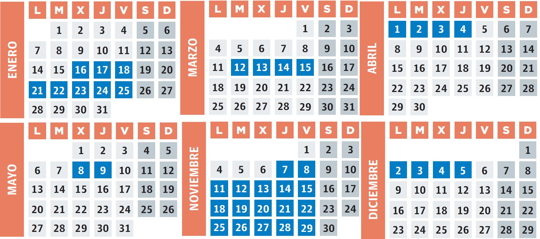 Calendario de las movilizaciones en la enseñanva concertada vasca