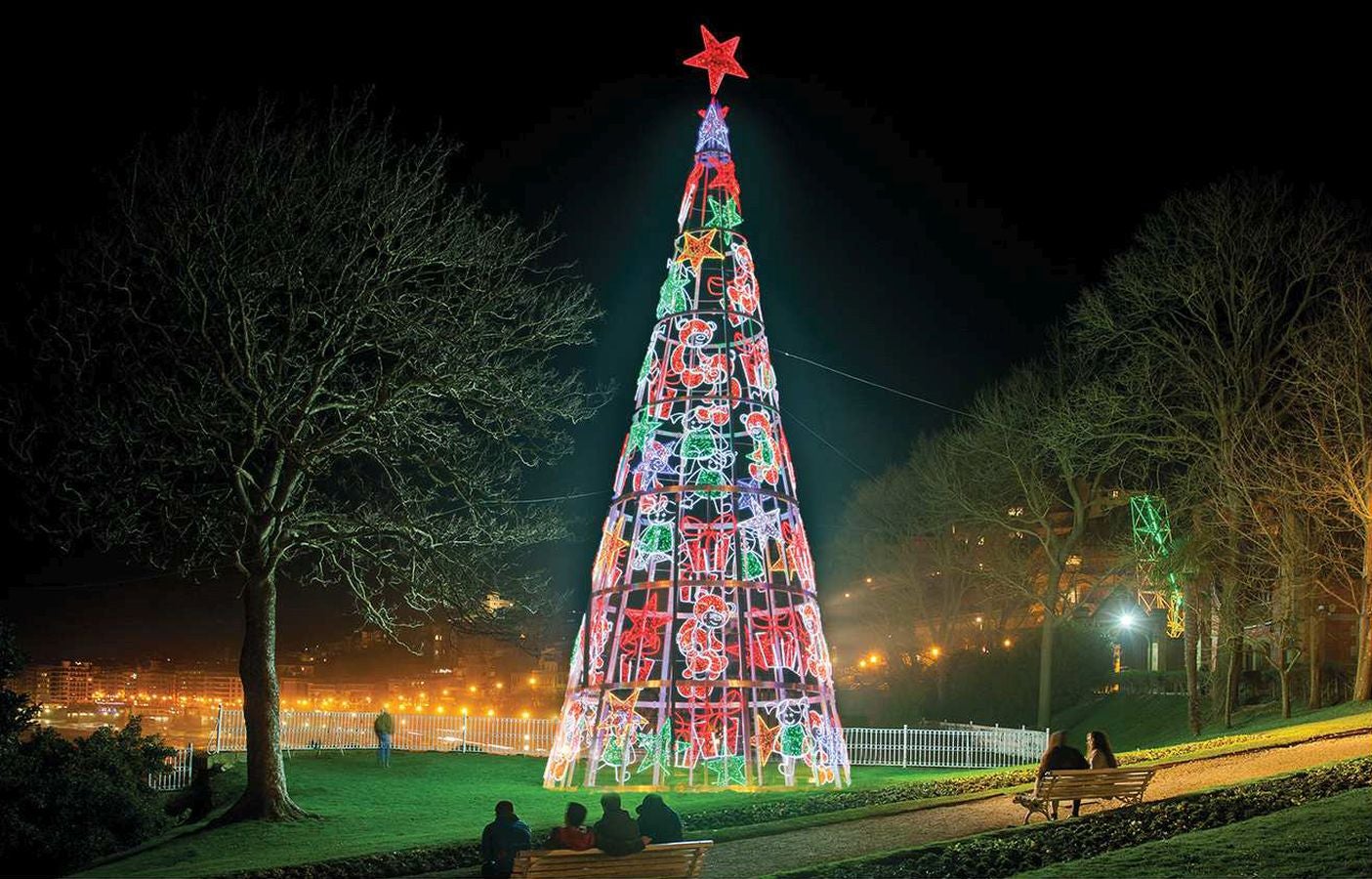 El árbol de Navidad de Miramar