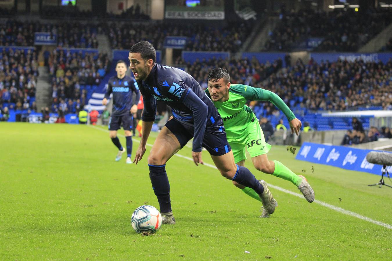 La Real Sociedad y el Leganés se miden en el Reale Arena. 