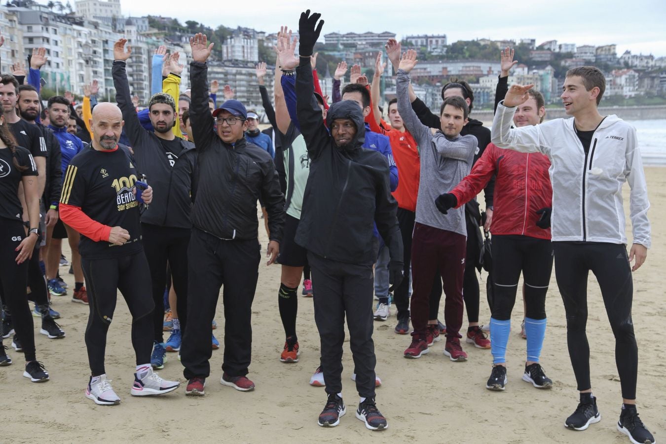 Fotos: Las imágenes del entrenamiento con Gebrselassie