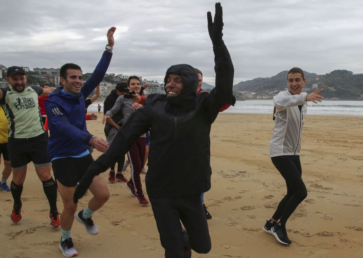 Fotos: Las imágenes del entrenamiento con Gebrselassie