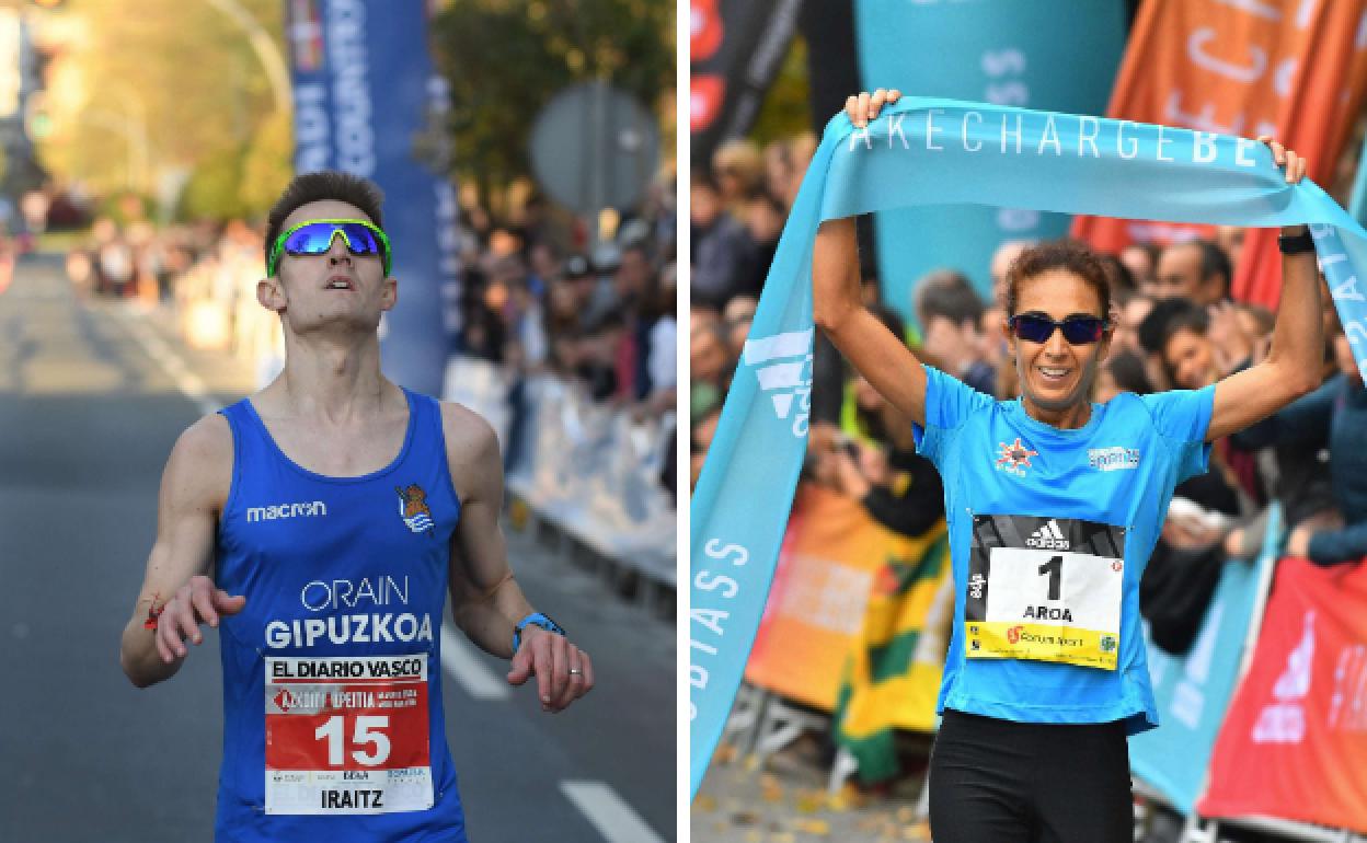 Iraitz Arrospide y Aroa Merino, favoritos en la Behobia - San Sebastián