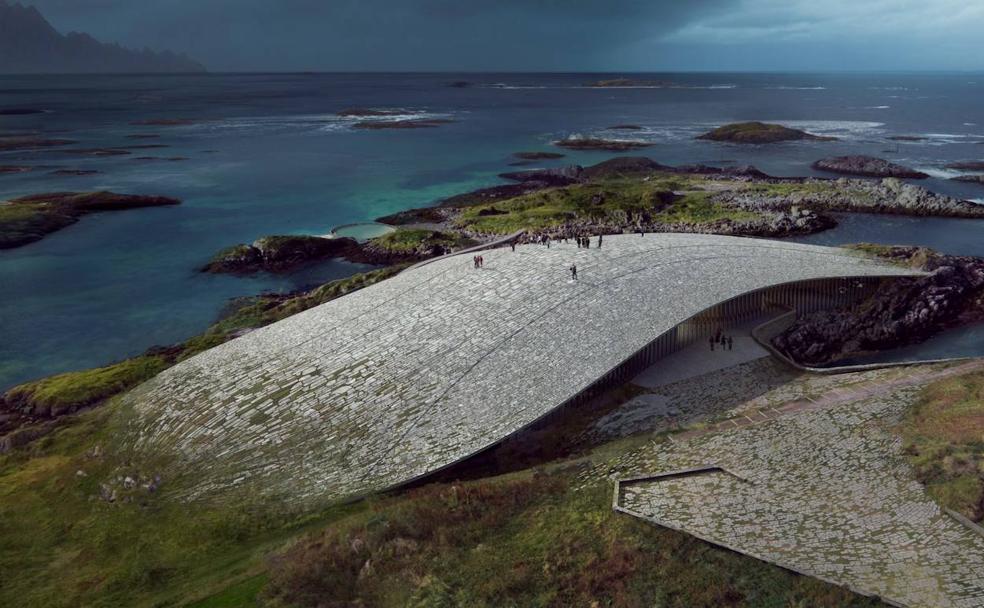 Un estudio danés gana el proyecto para un centro de avistamiento de cetáceos en Noruega con un espectacular edificio