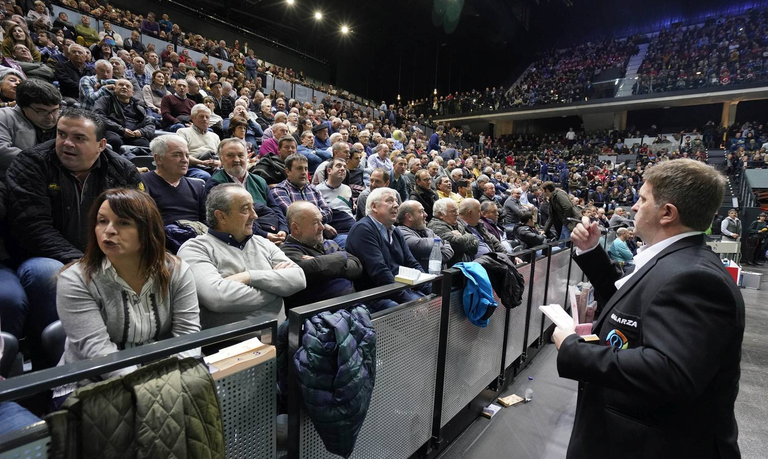El navarro ha derrotado 22-16 a Altuna III en una final muy emocionante disputada en el Navarra Arena. 