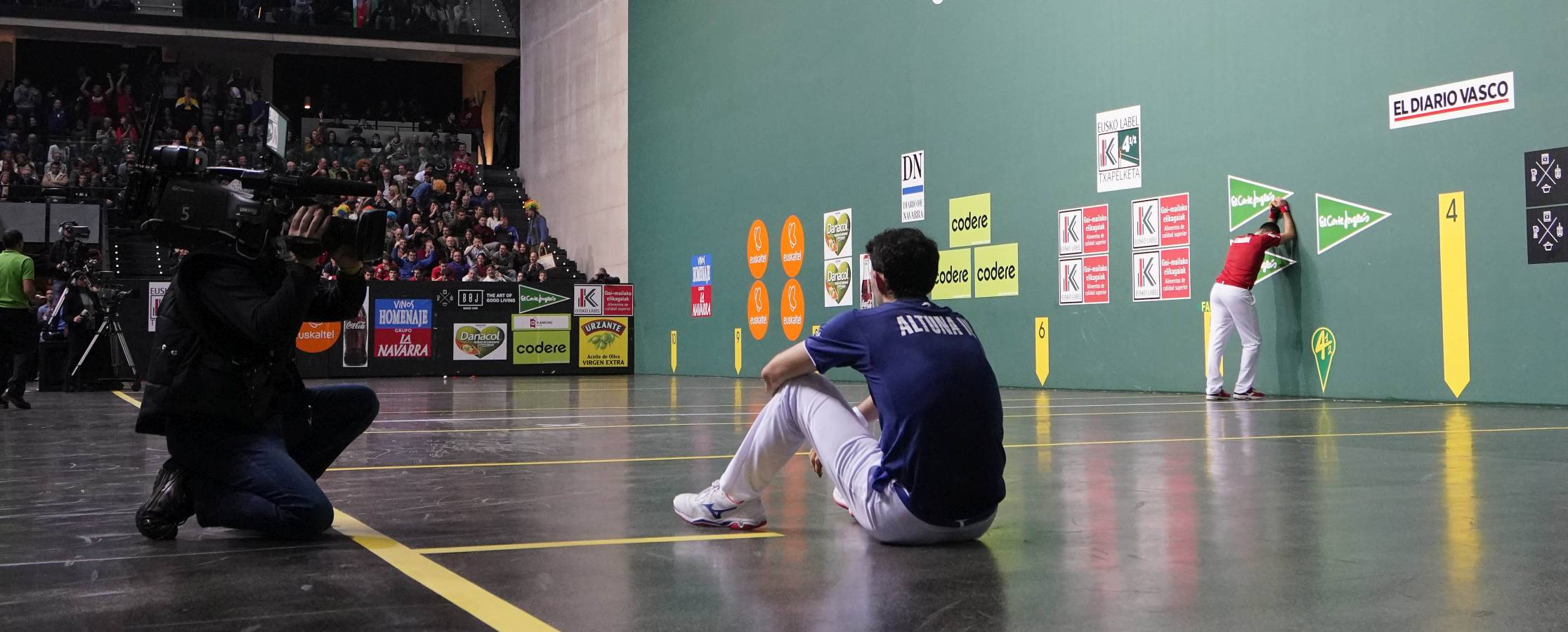 El navarro ha derrotado 22-16 a Altuna III en una final muy emocionante disputada en el Navarra Arena. 