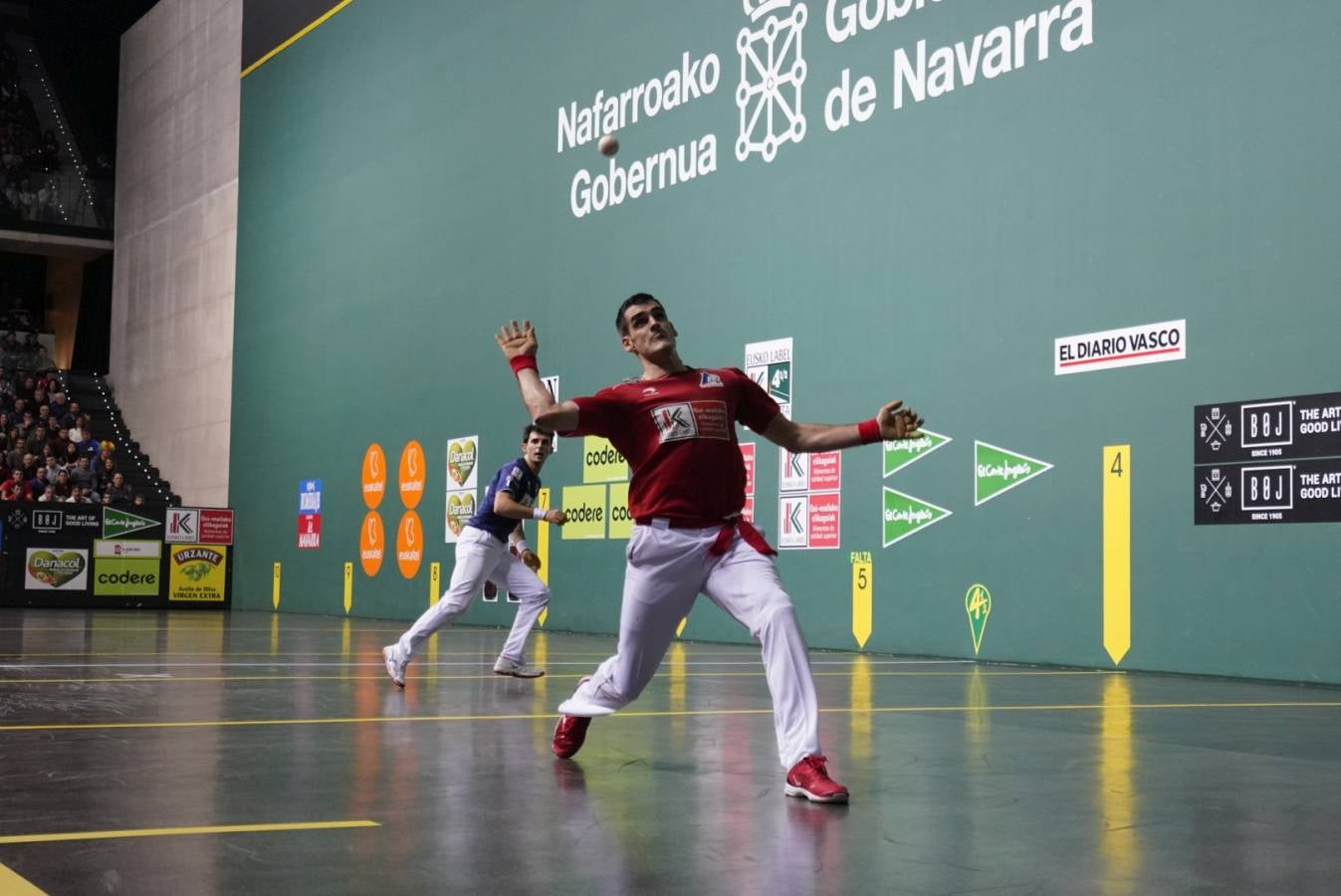 El navarro ha derrotado 22-16 a Altuna III en una final muy emocionante disputada en el Navarra Arena. 