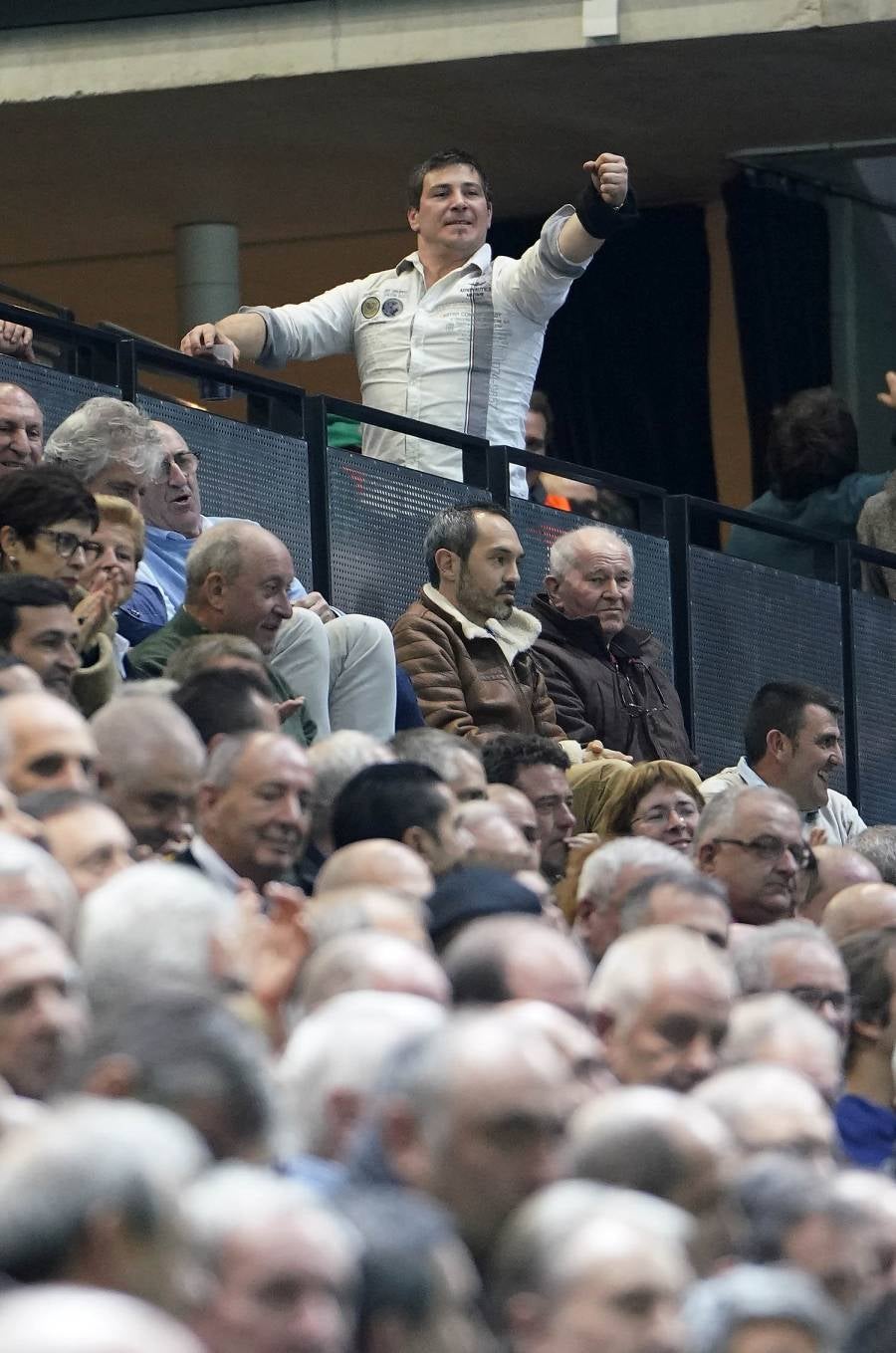 El navarro ha derrotado 22-16 a Altuna III en una final muy emocionante disputada en el Navarra Arena. 