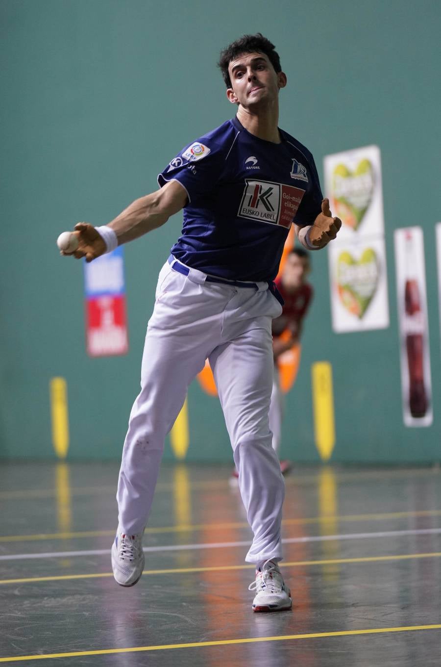 El navarro ha derrotado 22-16 a Altuna III en una final muy emocionante disputada en el Navarra Arena. 