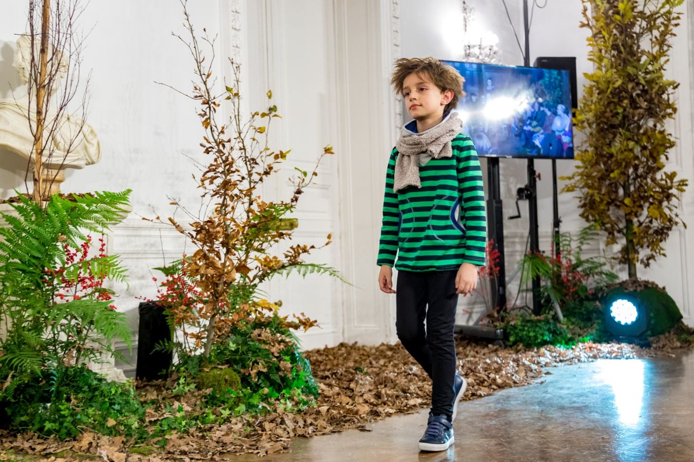 El desfile que tuvo lugar en el Palacio de Miramar abre la Semana de Prevención de Residuos de Gipuzkoa.