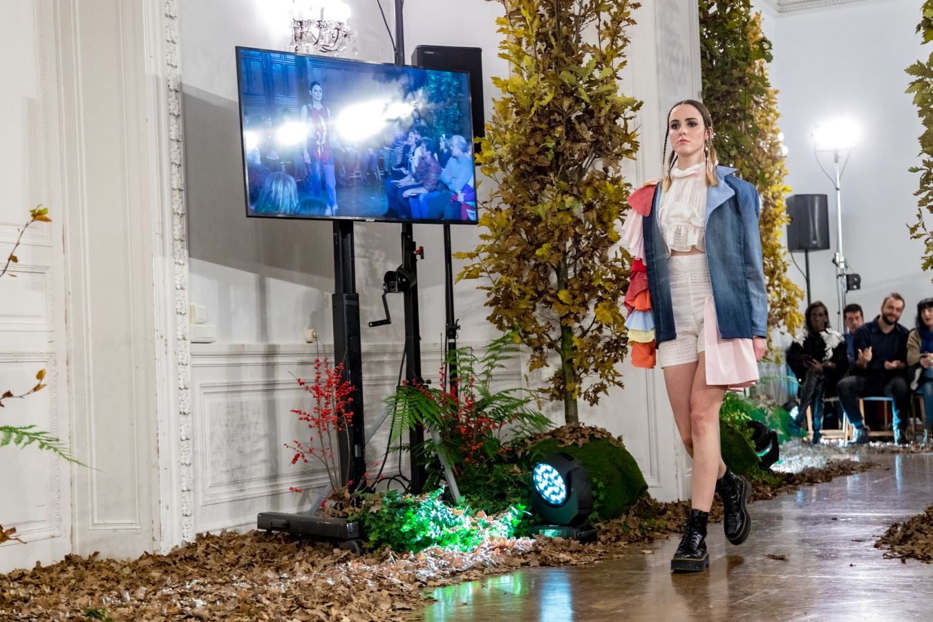 El desfile que tuvo lugar en el Palacio de Miramar abre la Semana de Prevención de Residuos de Gipuzkoa.