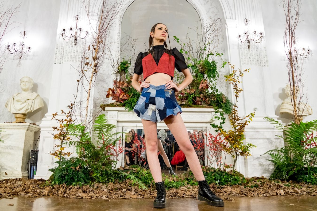 El desfile que tuvo lugar en el Palacio de Miramar abre la Semana de Prevención de Residuos de Gipuzkoa.