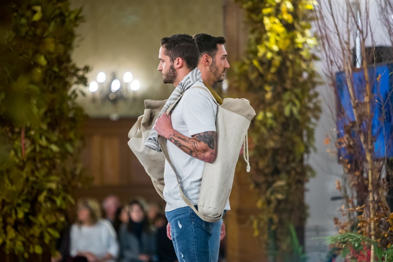 El desfile que tuvo lugar en el Palacio de Miramar abre la Semana de Prevención de Residuos de Gipuzkoa.