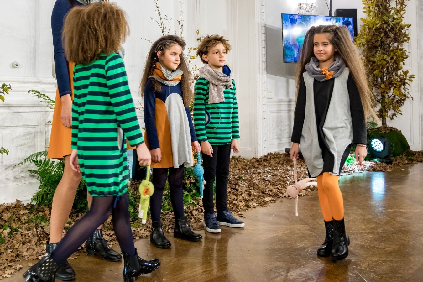 El desfile que tuvo lugar en el Palacio de Miramar abre la Semana de Prevención de Residuos de Gipuzkoa.