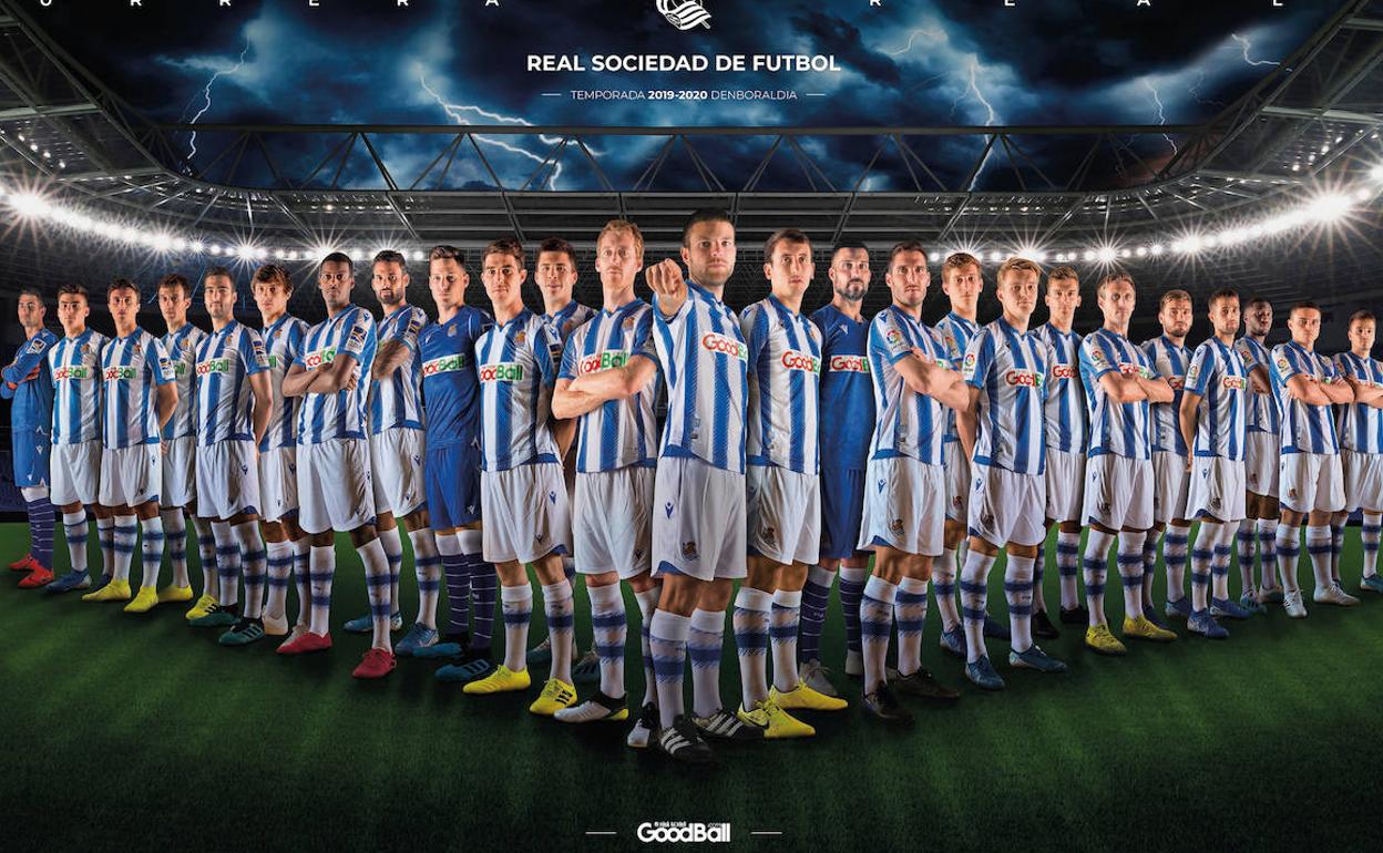 Póster de la Real Sociedad para la temporada 2019/20