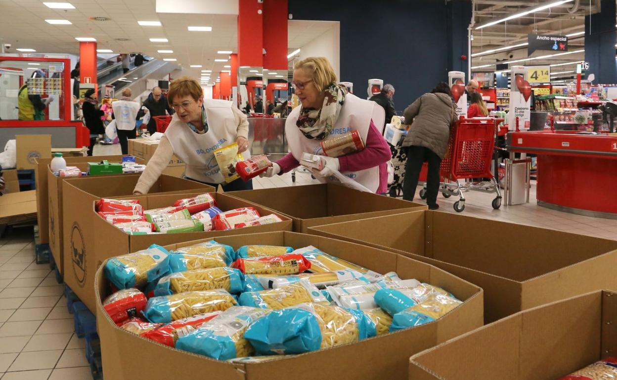 La Gran Recogida arranca a buen ritmo en Gipuzkoa