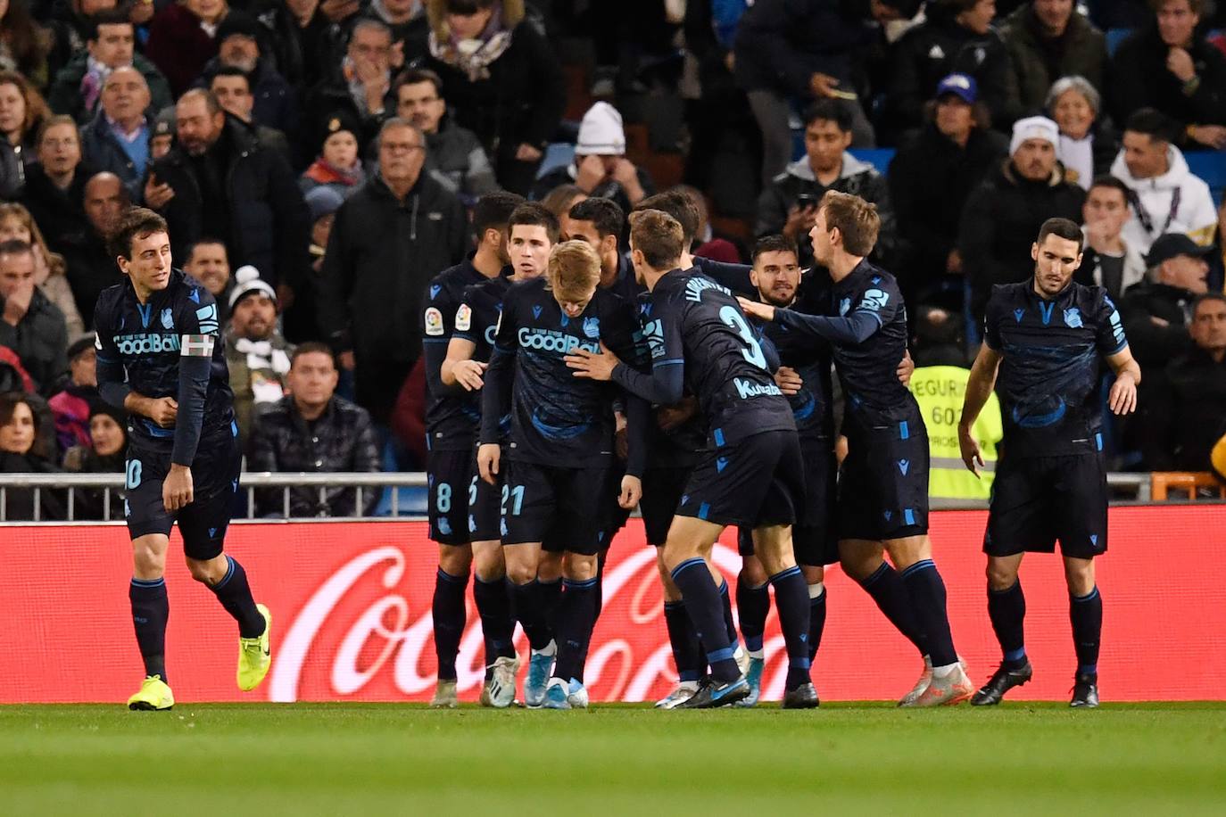 Las imágenes más destacadas del Real Madrid - Real Sociedad en el Bernabéu. 