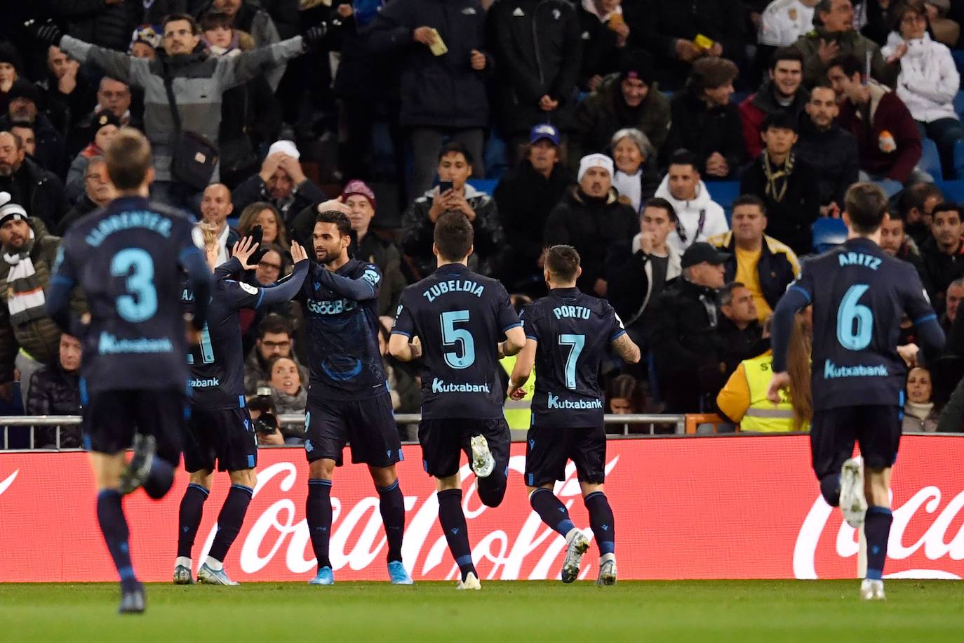 Las imágenes más destacadas del Real Madrid - Real Sociedad en el Bernabéu. 