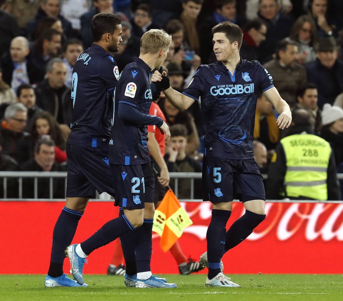 Las imágenes más destacadas del Real Madrid - Real Sociedad en el Bernabéu. 