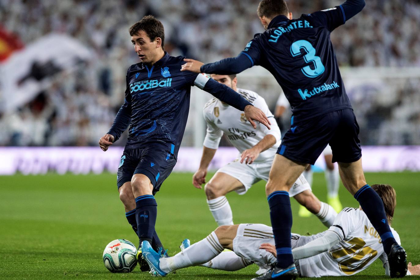 Las imágenes más destacadas del Real Madrid - Real Sociedad en el Bernabéu. 