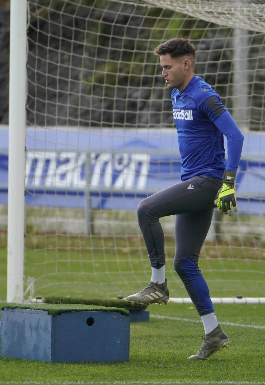 El conjunto de Imanol Alguacil se ha ejercitado en Zubieta.