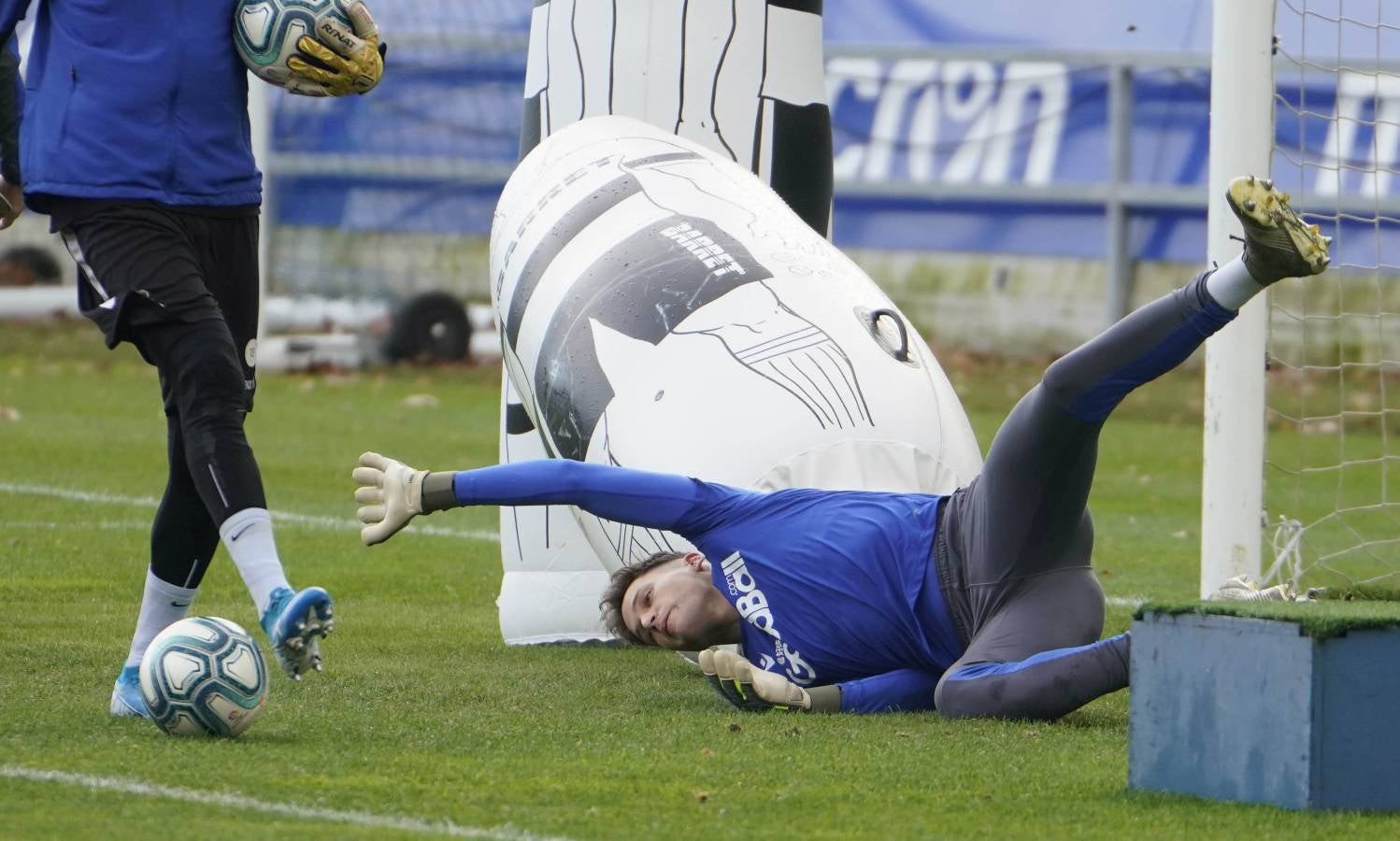 El conjunto de Imanol Alguacil se ha ejercitado en Zubieta.