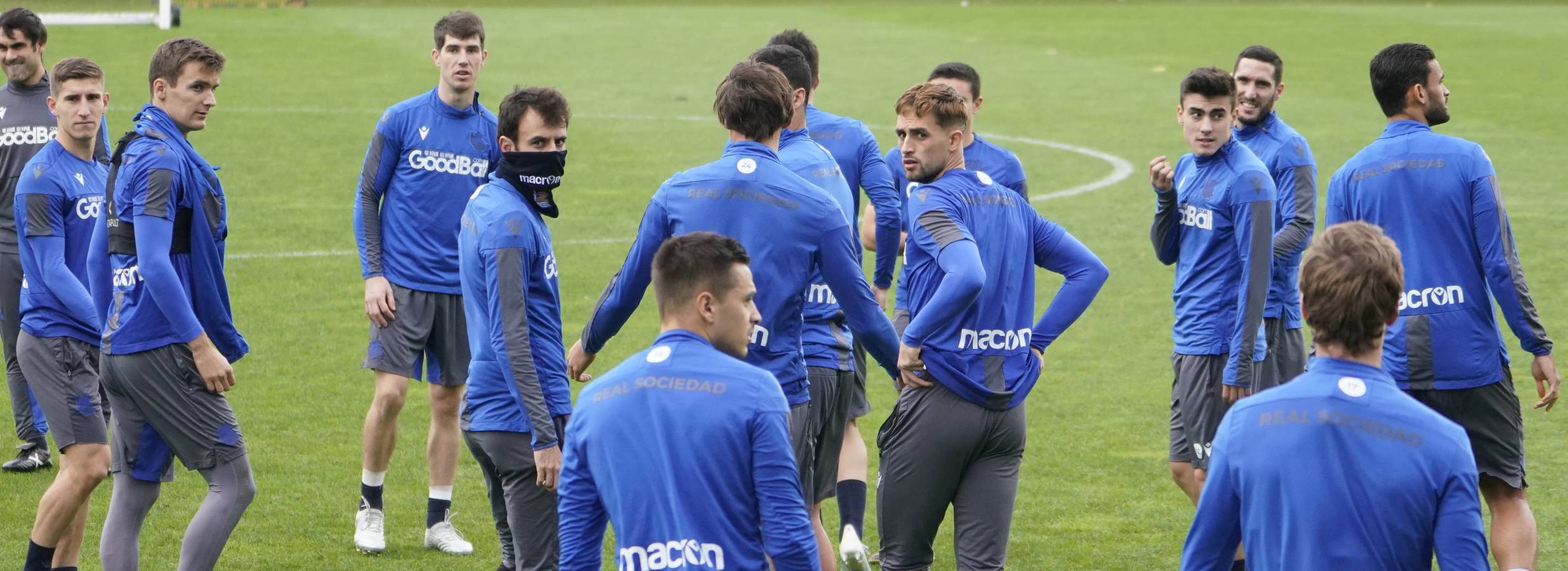 El conjunto de Imanol Alguacil se ha ejercitado en Zubieta.