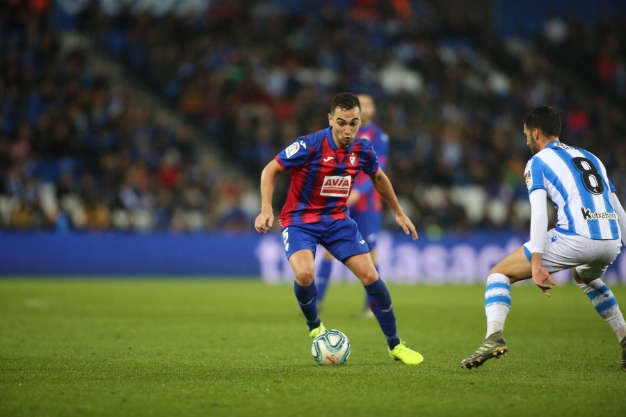 La Real Sociedad vence 4-1 al Eibar en el Reale Arena. 