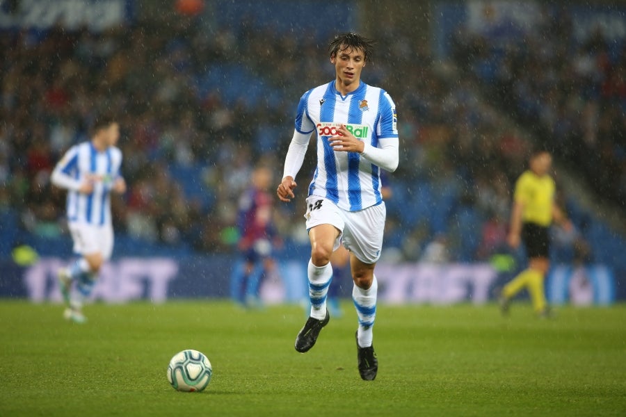 La Real Sociedad vence 4-1 al Eibar en el Reale Arena. 