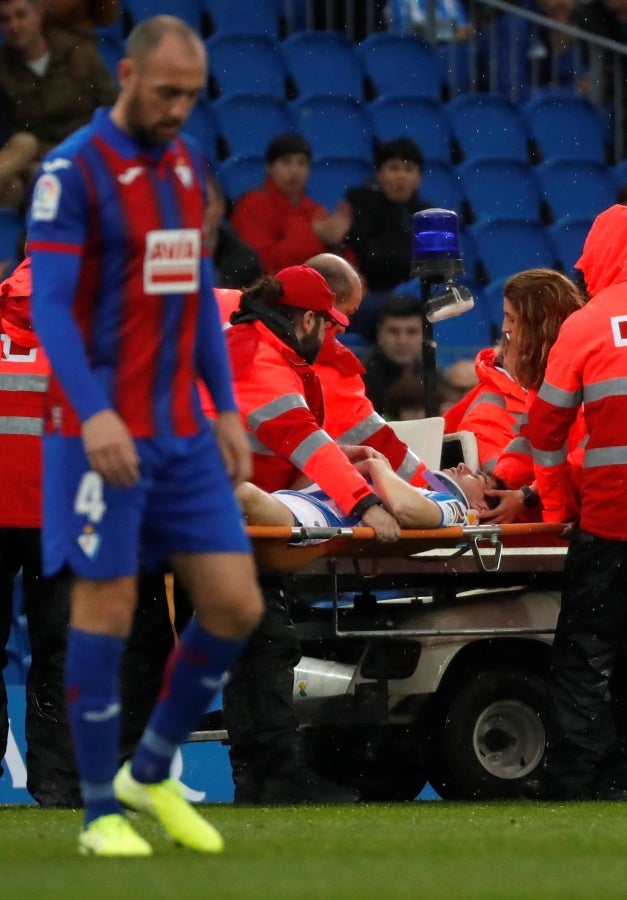 La Real Sociedad vence 4-1 al Eibar en el Reale Arena. 