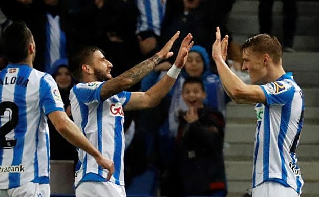 El 1x1 de la Real Sociedad frente al Eibar