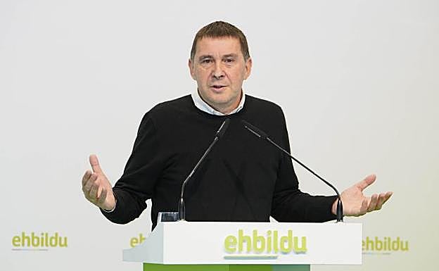 Otegi califica el texto de nuevo estatus de «chapucilla» que es «menos que el plan Ibarretxe»