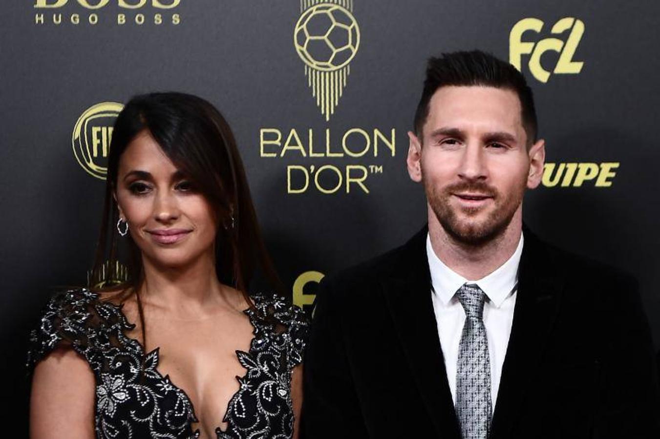 Leo Messi y Antonella Roccuzzo.