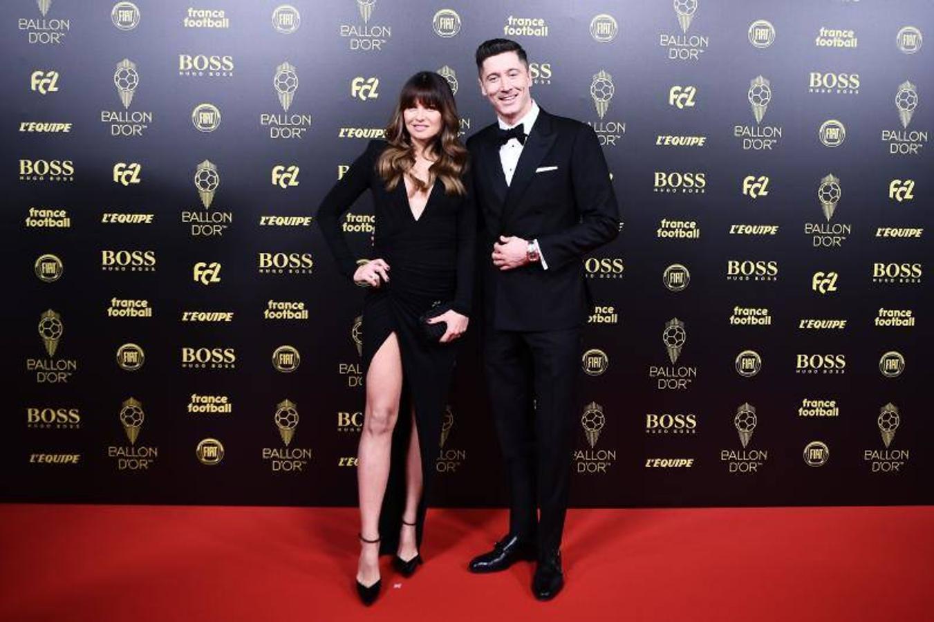 Robert Lewandowski y su esposa Anne Lewandowska.