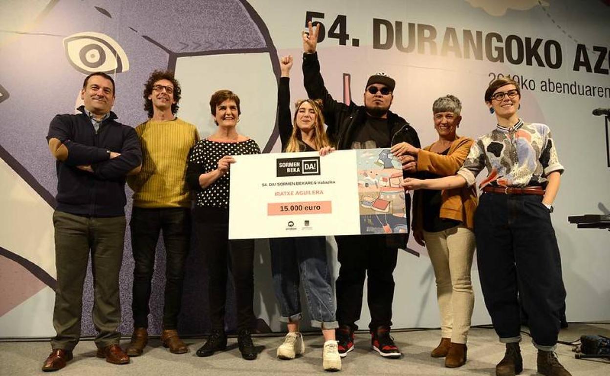 Iratxe Aguilerak jaso du Sormen Beka