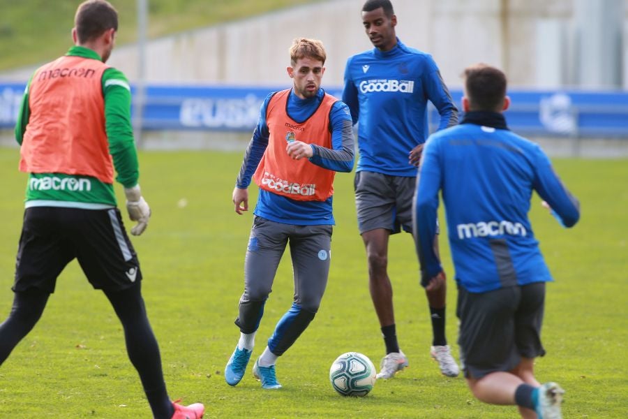 Fotos: Intensidad para preparar el encuentro ante el Barcelona