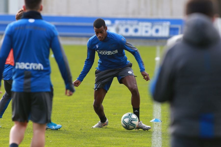 Fotos: Intensidad para preparar el encuentro ante el Barcelona