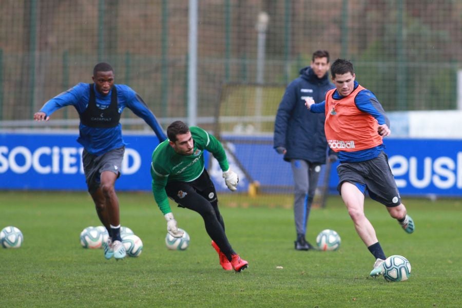 Fotos: Intensidad para preparar el encuentro ante el Barcelona