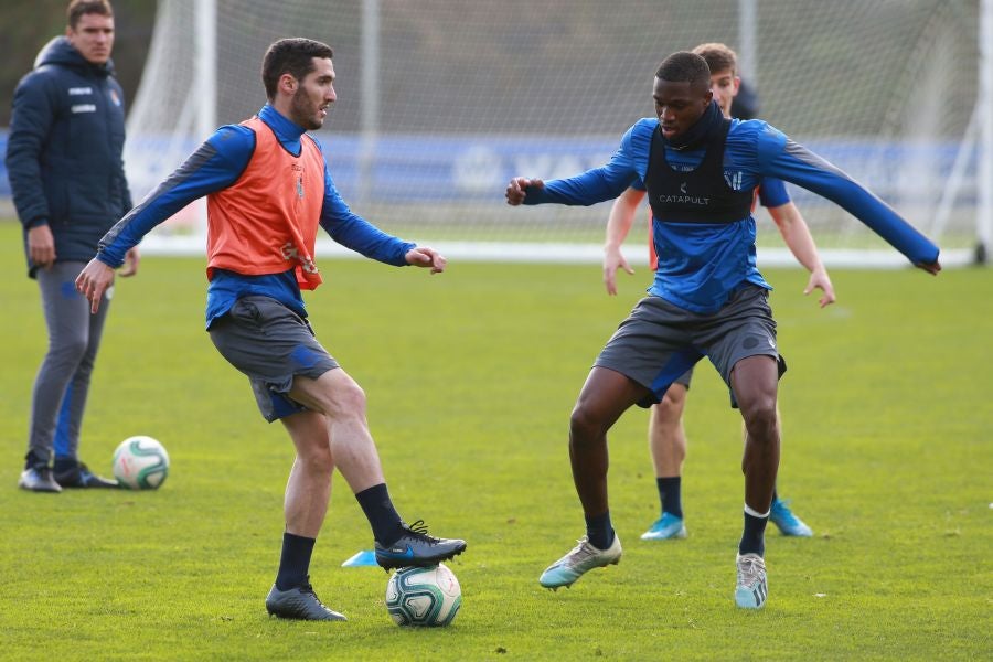 Fotos: Intensidad para preparar el encuentro ante el Barcelona