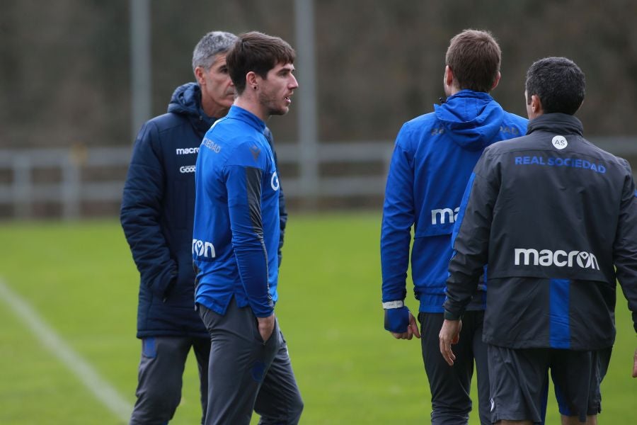 Fotos: Intensidad para preparar el encuentro ante el Barcelona