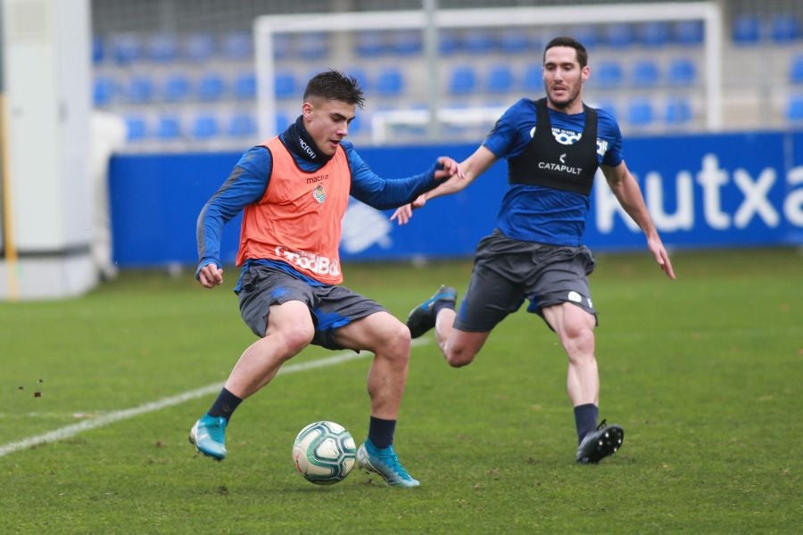 Fotos: Intensidad para preparar el encuentro ante el Barcelona