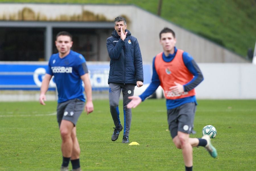 Fotos: Intensidad para preparar el encuentro ante el Barcelona