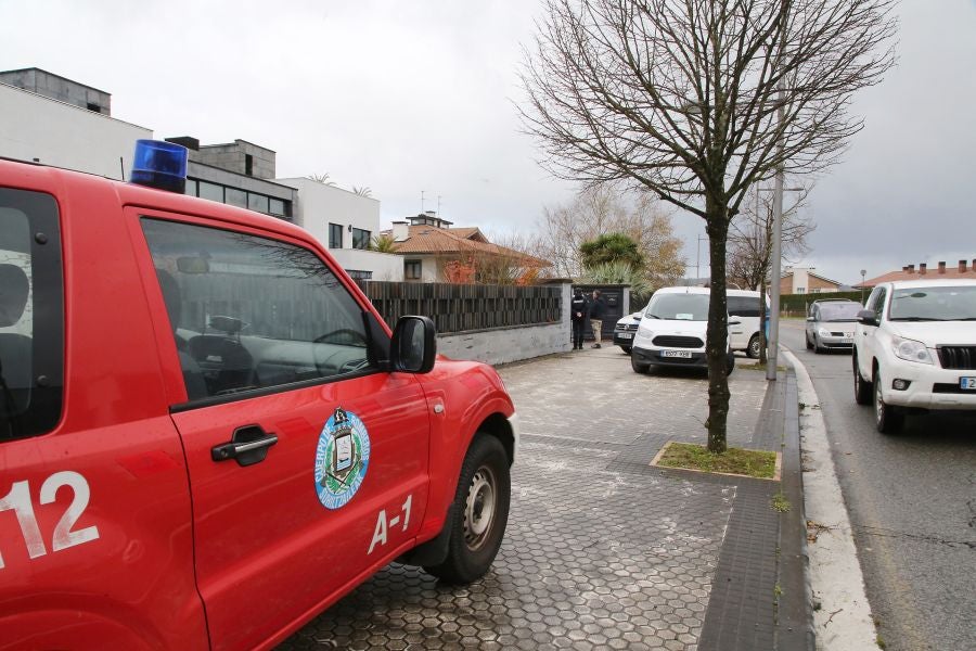 Fotos: Nueve intoxicados por monóxido de carbono emitido por una caldera en Donostia