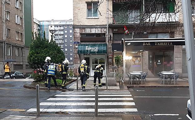 Incendio en un transformador de la calle Isabel II. 